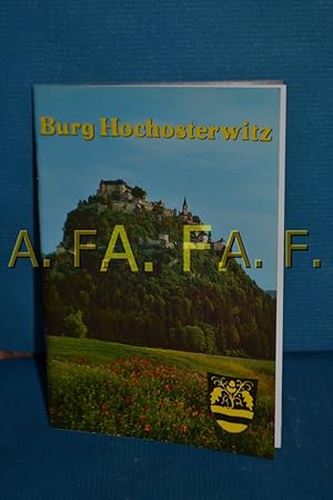 Seller image for Burg Hochosterwitz: Geschichte und Beschreibung. for sale by Antiquarische Fundgrube e.U.