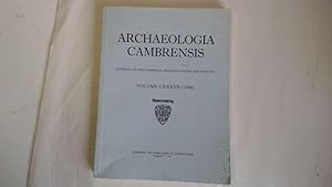 Image du vendeur pour Archaeologia Cambrensis Volume CXXXVII 1988 mis en vente par Goldstone Rare Books