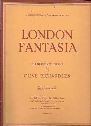 Imagen del vendedor de London Fantasia: Complete Piano Solo (Pianoforte Solo) a la venta por Bookfeathers, LLC