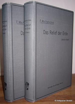 Das Relief der Erde. Versuch einer regionalen Morphologie der Erdoberfläche. 2 Bände.