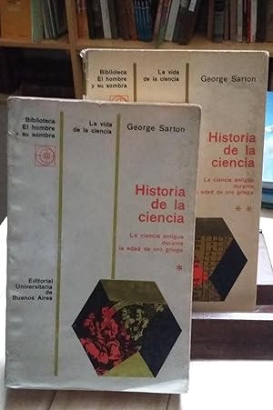 Historia De La Ciencia Tomos I y II