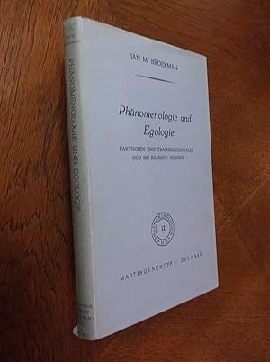 Seller image for Phanomenologie und Egologie: Faktisches und Transzendentales Ego Bei Edmund Husserl for sale by Barker Books & Vintage