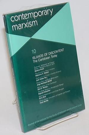 Bild des Verkufers fr Contemporary Marxism No. 10: Islands of Discontent: The Caribbean Today zum Verkauf von Bolerium Books Inc.