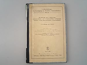 Bild des Verkufers fr Bewahrung und Vernderung demokratischer und rechtsstaatlicher Verfassungsstruktur in den internationalen Gemeinschaften Verwaltung und Schule.Verffentlichungen der Vereinigung der Deutschen Staatsrechtslehrer ; H. 23 zum Verkauf von Antiquariat Bookfarm