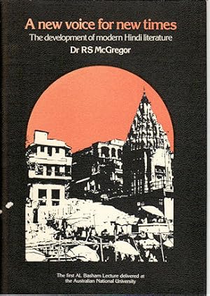 Seller image for A New Voice for New Times. The Development of Modern Hindi Literature. for sale by Asia Bookroom ANZAAB/ILAB