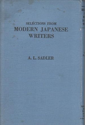 Selections from Modern Japanese Writers.