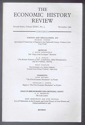 Imagen del vendedor de The Economic History Review. Second Series, Volume XXXV (35), No. 4, November 1982 a la venta por Bailgate Books Ltd