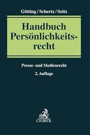 Seller image for Handbuch Persnlichkeitsrecht for sale by BuchWeltWeit Ludwig Meier e.K.