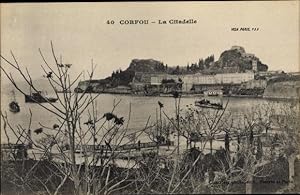 Bild des Verkufers fr Ansichtskarte / Postkarte Korfu Griechenland, La Citadelle zum Verkauf von akpool GmbH