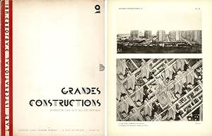 Bild des Verkufers fr Grandes Constructions present par Mallet Stevens. L Art International d aujourd hui. Volume II. zum Verkauf von adr. van den bemt