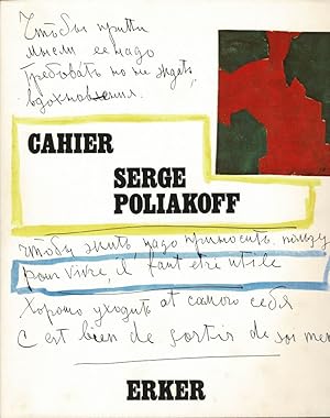 Cahier Serge Poliakoff.