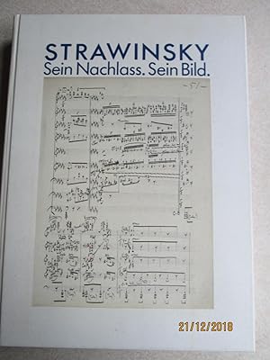Strawinsky Sein Nachlass. Sein Bild (+ Programe & Leaflet)
