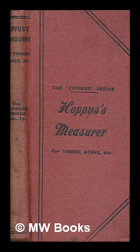 Image du vendeur pour Hoppus's measurer for timber, stone, etc mis en vente par MW Books Ltd.