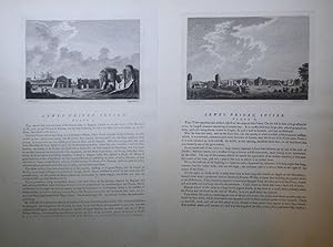 The Antiquities of England and Wales - LEWES PRIORY, SUSSEX (Plates I and II)