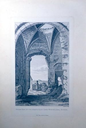 The Antiquities of England and Wales - INSIDE VIEW OF THE NORTH EAST GATE WINCHELSEA, SUSSEX