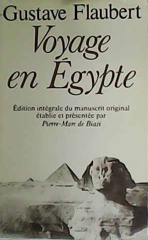 Bild des Verkufers fr Voyage en gypte. zum Verkauf von Librera y Editorial Renacimiento, S.A.