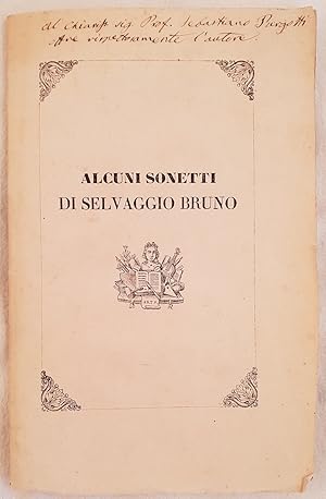 ALCUNI SONETTI DI SELVAGGIO BRUNO,