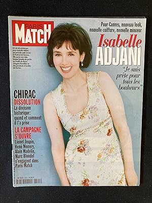 PARIS MATCH-N°2501-30 AVRIL 1997-ISABELLE ADJANI