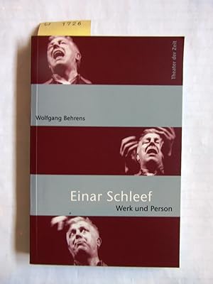 Einar Schleef. Werk und Person.