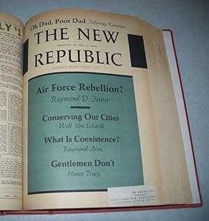 The New Republic: A Journal of Opinion, Volume 149, July-December 1963 bound together