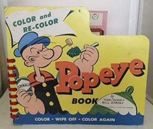 Bild des Verkufers fr Popeye Book Color and Re-Color zum Verkauf von S. Howlett-West Books (Member ABAA)