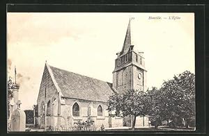 Carte postale Blonville, vue de l'Église