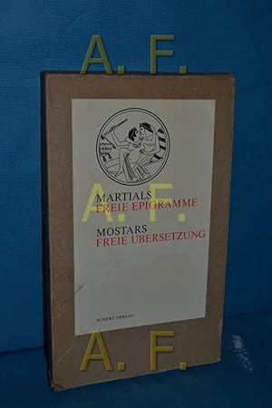 Imagen del vendedor de Martials Freie Epigramme a la venta por Antiquarische Fundgrube e.U.