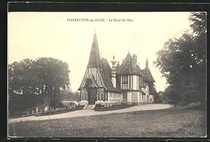 Carte postale Pierrefitte-en-Auge, La Cour du Bosc