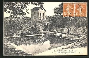 Carte postale Coeuilly, la Source