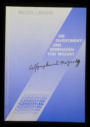 Immagine del venditore per Die Divertimenti und Serenaden von Mozart. Eine Sendereihe in "S 2 Kultur" venduto da ANTIQUARIAT Franke BRUDDENBOOKS