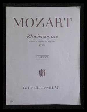 Image du vendeur pour Klaviersonate C-Dur, KV 330 - Urtext mis en vente par ANTIQUARIAT Franke BRUDDENBOOKS