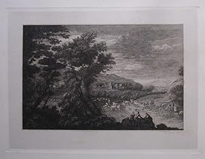 Kupferstich, Pastorale Landschaft, Ph.Yves 1862