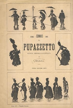 Immagine del venditore per Il Pupazzetto. Rivista mensile illustrata di Gandolin. Gennaio 1886. venduto da Libreria Oreste Gozzini snc