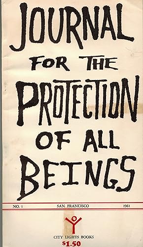 Bild des Verkufers fr Journal for the Protection of All Beings No. 1. A Visionary & Revolutionary Review - Love-Shot Issue with oigibak packaging of the "Better Books" bookshop. zum Verkauf von Paule Leon Bisson-Millet