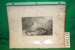 Seller image for St. Mcihaels's Mount, Cornwall Etching: from Fisher's Drawing Room Scrap-Book with Poetical Illustrations for sale by Princeton Antiques Bookshop