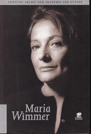 Seller image for Maria Wimmer. 1911-1996 for sale by Graphem. Kunst- und Buchantiquariat