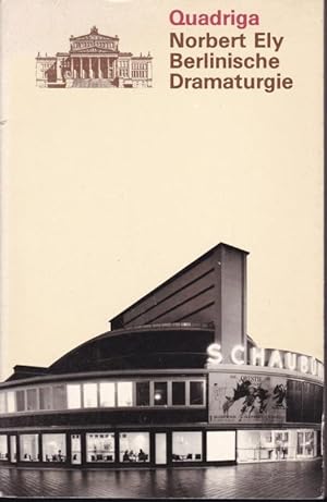 Seller image for Berlinische Dramaturgie for sale by Graphem. Kunst- und Buchantiquariat