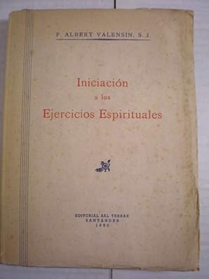 Bild des Verkufers fr Iniciacin a los Ejercicios Espirituales zum Verkauf von Librera Antonio Azorn