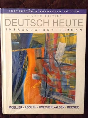 Image du vendeur pour Deutsch Heute: Introductory German - Instructor's Annotated 8th Edition mis en vente par Text4less