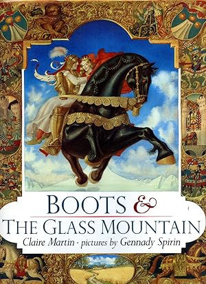 Seller image for BOOTS & THE GLASS MOUNTAIN (1992, First Edition, First Printing) Museum Quality Drawings for sale by Shepardson Bookstall