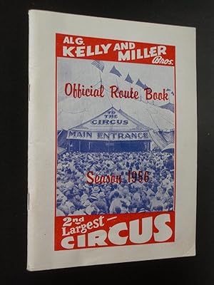 Seller image for Al G. Kelly and Miller Bros. Official Route Book Season 1956 for sale by Bookworks [MWABA, IOBA]