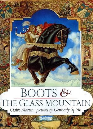 BOOTS & THE GLASS MOUNTAIN (SIGNED 1992 First Edition, First Printing) Museum Quality Drawings