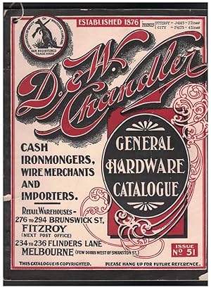 GENERAL HARDWARE CATALOGUE Issue No. 51.