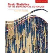 Image du vendeur pour Basic Statistics for the Behavioral Sciences mis en vente par eCampus