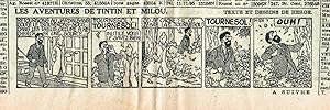 Herge-Tintin et la malédiction de Rascar Capac (Les sept boules de cristal) Sip n°126 - LE SOIR -...