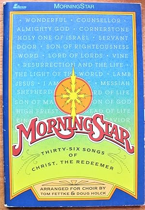 Seller image for Morning Star. 36 Songs of Christ, the Redeemer for sale by Ken Jackson