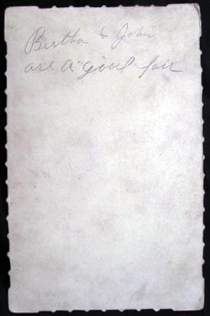 Bild des Verkufers fr Circa 1880 Photographic Portrait Cabinet Card: J.F. Hardman, Madisonville Kentucky zum Verkauf von Certain Books, ABAA