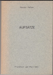 Imagen del vendedor de Aufstze. (Mit Genehmigung der Verlage photomechanisch nachgedruckt) a la venta por Antiquariat ExLibris Erlach Eberhard Ott