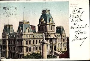 Imagen del vendedor de Ansichtskarte / Postkarte Montreal Qubec Kanada, City Hall a la venta por akpool GmbH