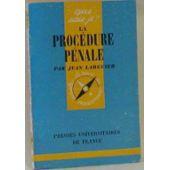 Seller image for la procedure penale for sale by secretdulivre